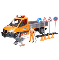 Mercedes-Benz Sprinter Municipal vehicle with figurine and accessories