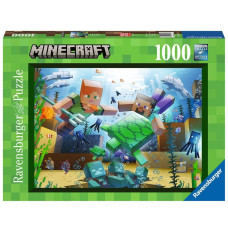 Puzzle 1000 elements Minecraft Mosaic