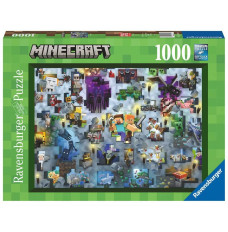 Puzzle 1000 elements Minecraft Challenge