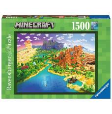 Puzzle 1500 elements World of Minecraft