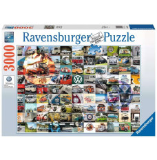 Puzzle 3000 elements 99 moments VW