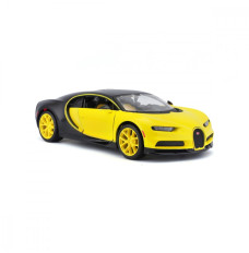 Composite model Bugatti Chiron yellow-black 1 24