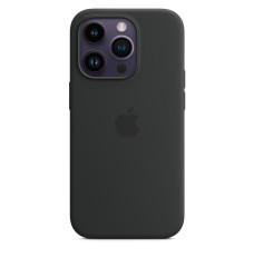 Case iPhone 14 Pro silicone Midnight