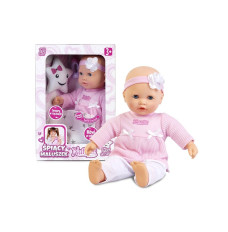 Baby doll Natalia - Sleeping baby 38 cm