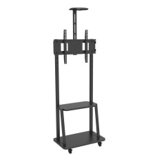 Mobile TV stand 32-70 inches 60kg with a shelf