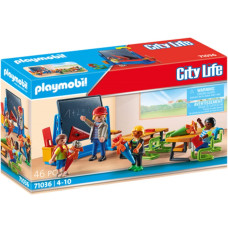 Figures set City Life 71036 First day in the school