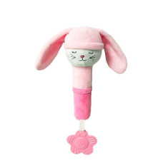 Toy with sound Sleeping bunny 17 cm