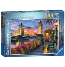 Puzzle 1000 elements Sunset over Tower Bridge