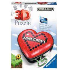 Puzzle 3D 54 elements Minecraft Heart