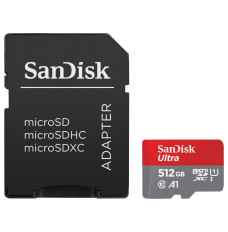 Ultra microSDXC card 512GB 150MB s A1 + Adapter SD