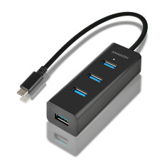 Charging Hub HUE-S2C 4x USB 3.2 Gen 1, MicroUSB Charging Connector, Type-C