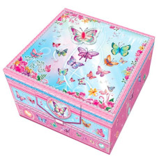 Pecoware Zestaw w pudełku z szufladami - Motylki