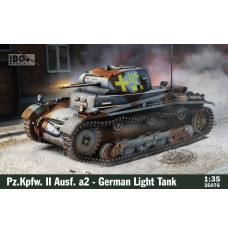 Plastic model Pz.Kpfw.II Ausf. A2 German Light Tank 1 35