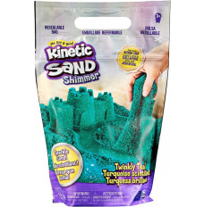 Kinetic Sand Turquoise with glitter