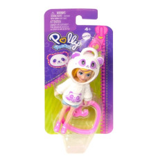Figure Polly Pocket Friend Clips Doll Panda