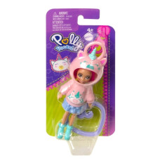Figure Polly Pocket Friend Clips Doll Unicorn