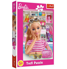 Puzzle 100 elements Meet Barbie