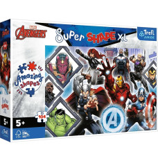 Puzzle 104 elements XL Super Shape Your favorite Avengers