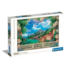 Puzzle 3000 elements High Quality Lush Terrace On Lake