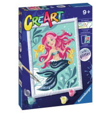 Coloring book CreArt for kids Mermaid