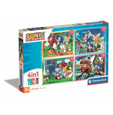 Puzzle 4in1 Super Color Sonic