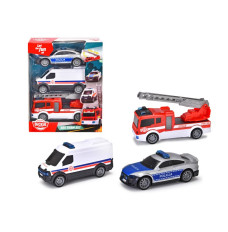 Emergency vehicles SOS 3-pak