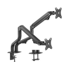 Adjustable desk 2-display mounting arm, 17 inches -32 inches, up to 9 kg