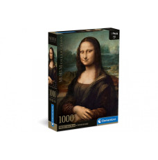 Puzzle 1000 elements Compact Museum Leonardo - Gioconda