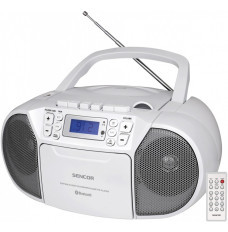 SENCOR SPT 3907W radio tape rec. CD,BT,MP3,USB