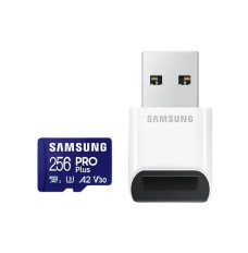 Memory card microSD PRO Plus MB-MD256SB WW 256GB + reader