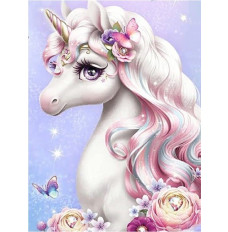 Diamond Mosaic - Unicorn