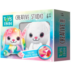 Creative Studio Bunny Coloring Mascot