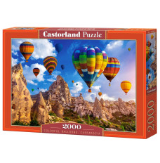 Puzzle 2000 elements Colorful Balloons, Cappadocia