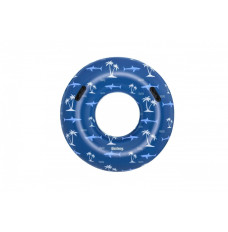 Swimming ring with handles 1.19m blue