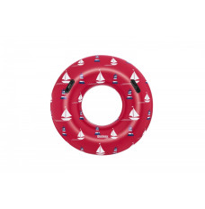 Swimming ring with handles 1.19m red