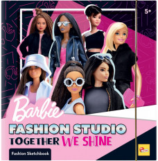 Barbie Sketch book together fasion studio