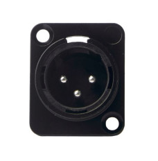 LINEARIC P3M panel socket XLR 3pin male