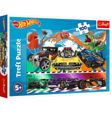 Puzzle 100 elements Speeding cars Hot Wheels