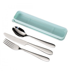 Cutlery set 3in1 Hama with case TO GO