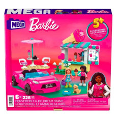 MEGA Barbie Convertible & Ice Cream Stand
