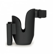 Holder for cup and smatphone Ove Black Carbon