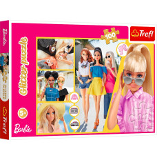Puzzle 100 elements litter Barbie