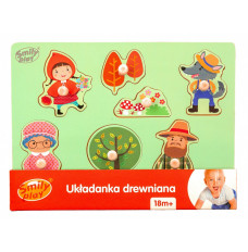 Wooden puzzle Red Riding Hood