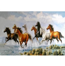 Diamond mosaic 40x80 - Horse gallop