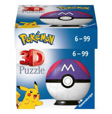 Puzzles 54 elements 3D Pokemon Master Ball