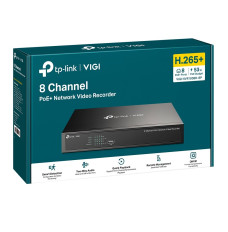 TP-Link VIGI NVR1008H-8 P 8 Channel Video Recor