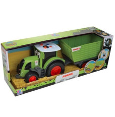 Happy People Claas Tractor with trailer