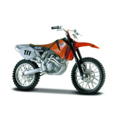 Metal model Motorcycle KTM 520SX 1 18 with stand