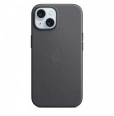 Case FineWoven with MagSafe for iPhone 15 - black