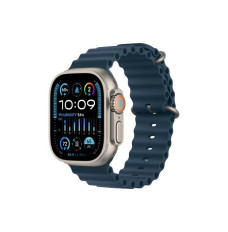 Watch Ultra 2 GPS + Cellular, 49mm Titanium Case with Blue Ocean Band
